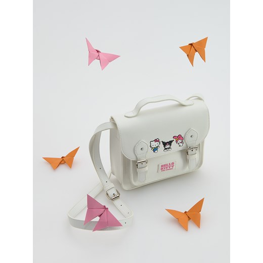 Reserved - Torba Hello Kitty - złamana biel ze sklepu Reserved w kategorii Torby i walizki dziecięce - zdjęcie 185577829