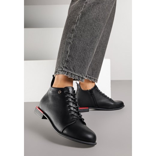 Czarne Botki Typu Trzewiki Vices Implie 36 born2be.pl