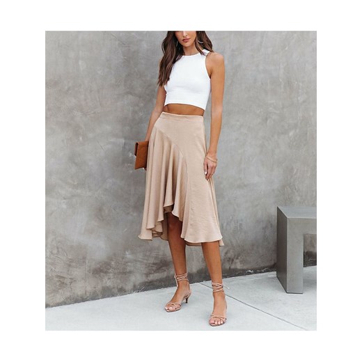LA Angels Spódnica w kolorze beżowym ze sklepu Limango Polska w kategorii Spódnice - zdjęcie 185578736