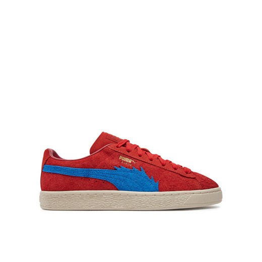 Sneakersy Puma Suede One Piece 396520 01 Czerwony ze sklepu eobuwie.pl w kategorii Buty sportowe męskie - zdjęcie 185578896