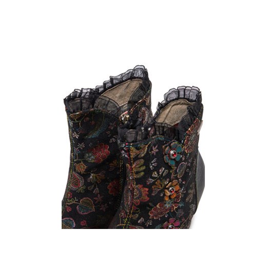 Botki Laura Vita Ledao 14 Czarny Laura Vita 40 eobuwie.pl