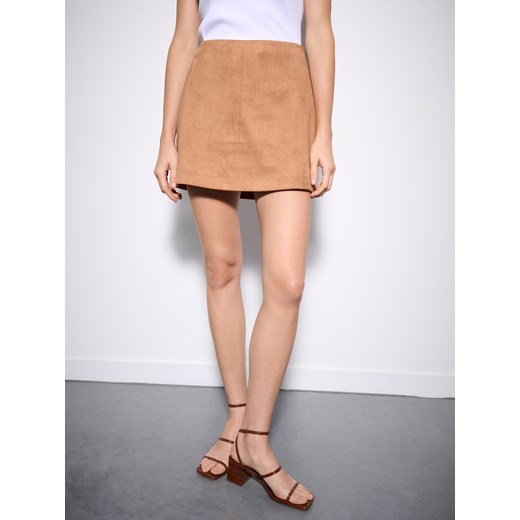 Mohito - Spódnica mini - beżowy Mohito 40 Mohito