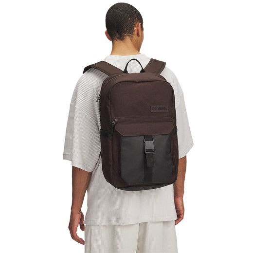 Plecak uniseks Under Armour UA Triumph Campus Bp - brązowy ze sklepu Sportstylestory.com w kategorii Plecaki - zdjęcie 185581248