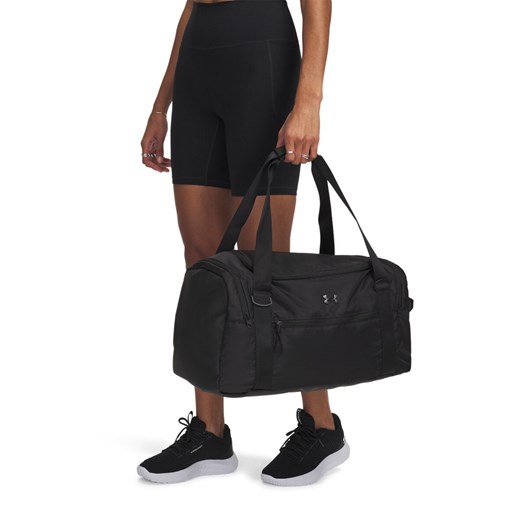 Damski plecak/torba treningowy Under Armour UA Studio Duffle BP - czarny ze sklepu Sportstylestory.com w kategorii Plecaki - zdjęcie 185581297