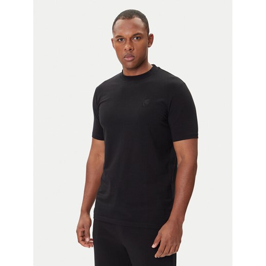 KARL LAGERFELD T-Shirt 755750 500221 Czarny Regular Fit ze sklepu MODIVO w kategorii T-shirty męskie - zdjęcie 185581446