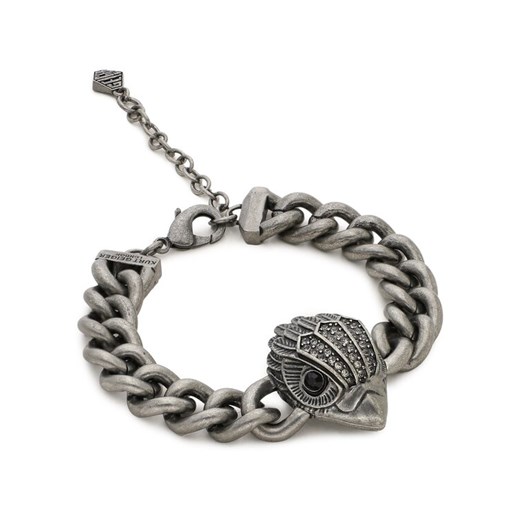 Bransoletka Kurt Geiger Eagle Xl Chunky Bracelet 8837664429 Szary ze sklepu eobuwie.pl w kategorii Bransoletki - zdjęcie 185582545