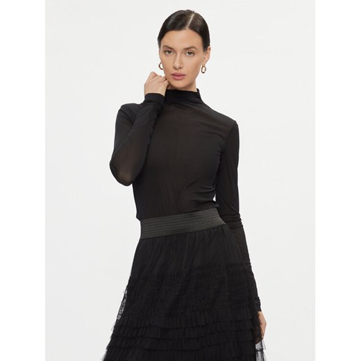 Marella Bluzka Nenia 2339460236200 Czarny Slim Fit ze sklepu MODIVO w kategorii Bluzki damskie - zdjęcie 185583529