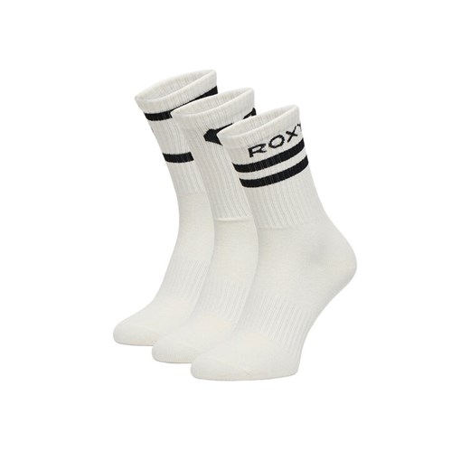 Roxy Skarpety CEO_AS_ROXY_11_W_AW25 (3-PACK) Biały ze sklepu MODIVO w kategorii Skarpetki damskie - zdjęcie 185583537
