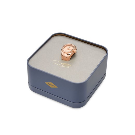 Fossil Zegarek Ring Watch ES5247 Różowy ze sklepu MODIVO w kategorii Zegarki - zdjęcie 185583579