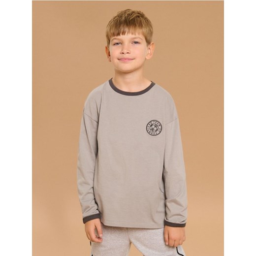Sinsay - Koszulka z długimi rękawami - szary ze sklepu Sinsay w kategorii T-shirty chłopięce - zdjęcie 185584888