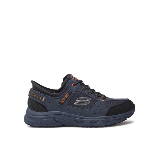 Sneakersy Skechers Oak Canyon 237450 Granatowy ze sklepu eobuwie.pl w kategorii Buty sportowe męskie - zdjęcie 185585187