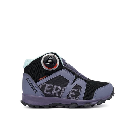 Trekkingi adidas Terrex BOA Mid RAIN.RDY Hiking JS2968 Fioletowy ze sklepu eobuwie.pl w kategorii Buty trekkingowe damskie - zdjęcie 185585239