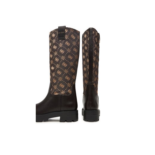 Kozaki Guess FLFYNN FAL11 Brązowy Guess 35 eobuwie.pl