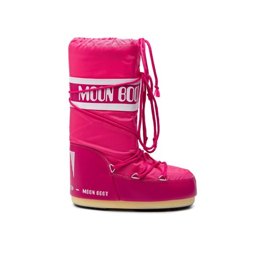 Moon Boot Śniegowce Nylon 14004400062 Różowy ze sklepu MODIVO w kategorii Śniegowce damskie - zdjęcie 185585849
