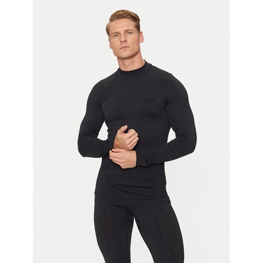 4F Bielizna termoaktywna górna 4FWAW24USEAM170 Czarny Slim Fit ze sklepu MODIVO w kategorii Bielizna termoaktywna męska - zdjęcie 185585869