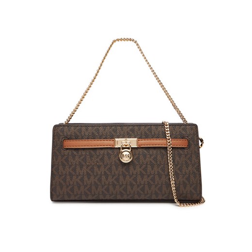 MICHAEL Michael Kors Torebka 32F5GNXC0B Brązowy ze sklepu MODIVO w kategorii Kopertówki - zdjęcie 185585888