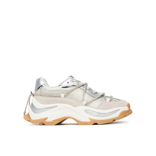 Steve Madden Sneakersy Z Nation SM11004807 Srebrny ze sklepu MODIVO w kategorii Buty sportowe damskie - zdjęcie 185585899