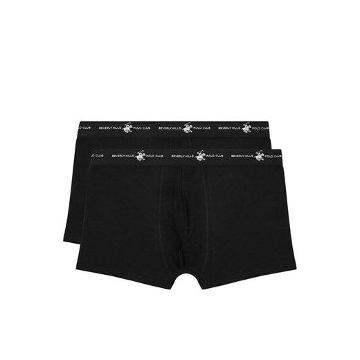 Beverly Hills Polo Club Komplet 2 par bokserek CEO_ZGW_BHPC_001_AW25_(2-PACK) Czarny ze sklepu MODIVO w kategorii Majtki męskie - zdjęcie 185585918