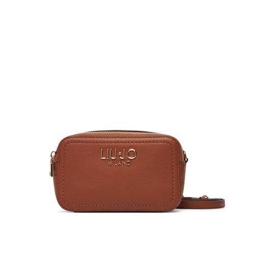 Liu Jo Torebka Ecs S camera Case AF5100 E0058 Brązowy ze sklepu MODIVO w kategorii Listonoszki - zdjęcie 185585926