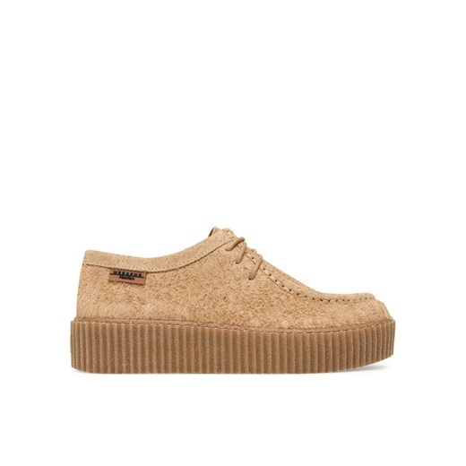 Półbuty Weekend Max Mara Kapoknew 2525526075600 Beżowy ze sklepu eobuwie.pl w kategorii Buty sportowe damskie - zdjęcie 185587186