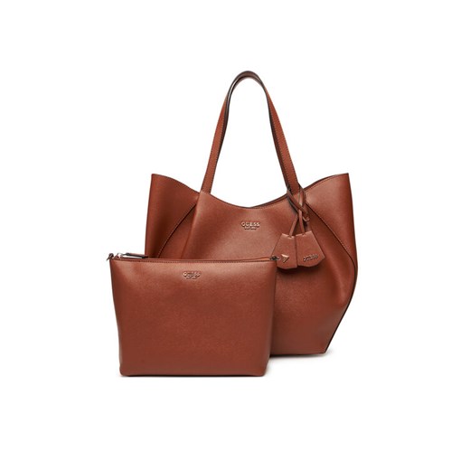 Torebka Guess Amorette HWBG78 98240 Brązowy ze sklepu eobuwie.pl w kategorii Torebki damskie - zdjęcie 185587219