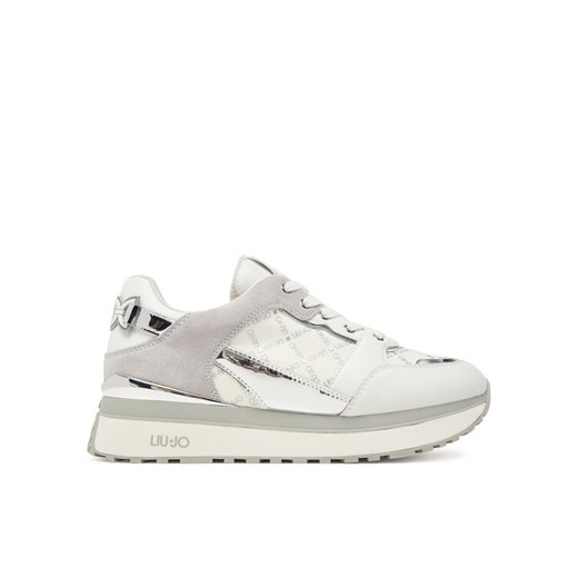 Sneakersy Liu Jo Maxi Wonder 91 BF5005 PX681 Biały ze sklepu eobuwie.pl w kategorii Buty sportowe damskie - zdjęcie 185587295