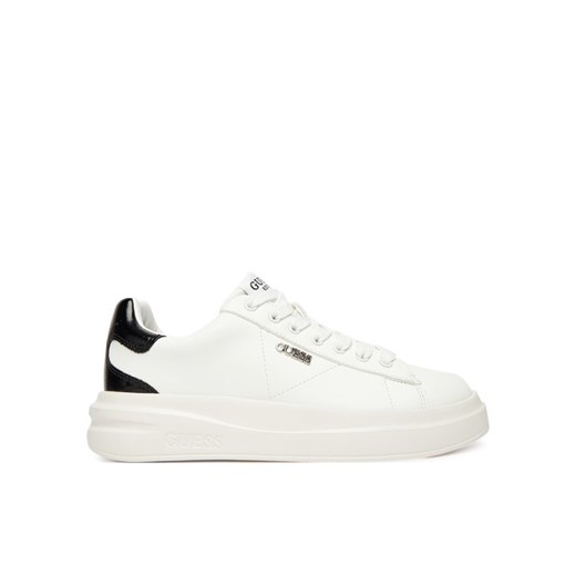 Guess Sneakersy FLFE10 PEL12 Biały ze sklepu MODIVO w kategorii Buty sportowe damskie - zdjęcie 185588376