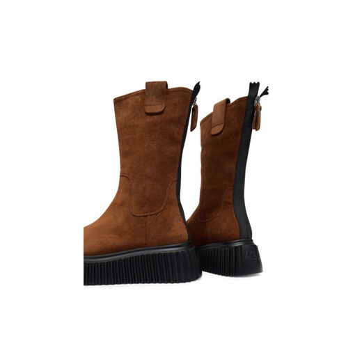 AGL Botki Milagros D751503PGKI014C489 Brązowy Agl 38 MODIVO