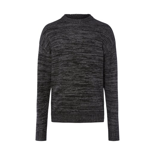 Jack & Jones Męski sweter z dzianiny - JJEsoho Ollie Mężczyźni Sztuczne włókno szary marmurkowy ze sklepu vangraaf w kategorii Swetry męskie - zdjęcie 185589578