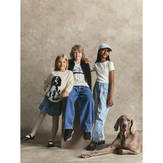 Reserved - T-shirt z nadrukiem - złamana biel ze sklepu Reserved w kategorii T-shirty chłopięce - zdjęcie 185590359