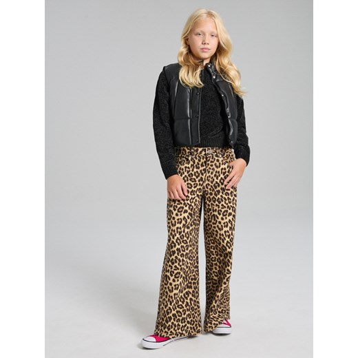 Sinsay - Sweter basic - czarny Sinsay 146 (10-11 l) Sinsay