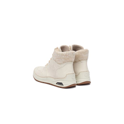 Trzewiki Rieker 44555-60 Écru Rieker 37 eobuwie.pl