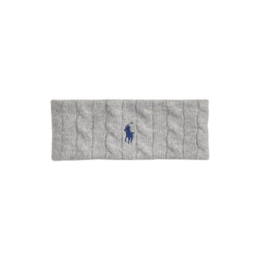 Polo Ralph Lauren Opaska 455981426002 Szary ze sklepu MODIVO w kategorii Opaski damskie - zdjęcie 185592699