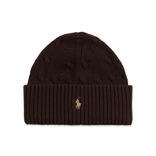 Polo Ralph Lauren Czapka 323980663007 Brązowy ze sklepu MODIVO w kategorii Czapki dziecięce - zdjęcie 185592707