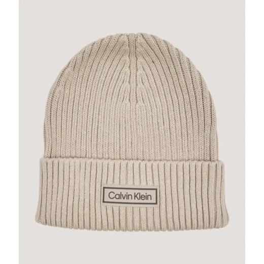 Calvin Klein Czapka | z dodatkiem kaszmiru ze sklepu Gomez Fashion Store w kategorii Czapki zimowe damskie - zdjęcie 185594119