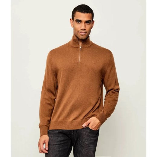 Calvin Klein Wełniany golf | Regular Fit ze sklepu Gomez Fashion Store w kategorii Swetry męskie - zdjęcie 185594135