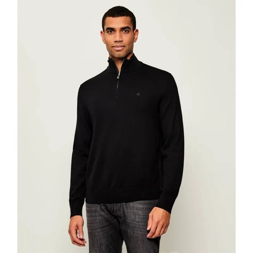 Calvin Klein Wełniany golf | Regular Fit ze sklepu Gomez Fashion Store w kategorii Swetry męskie - zdjęcie 185594136