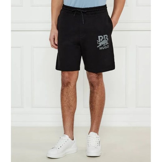 HUGO Szorty Deswick HUGO x Racing Bulls | Oversize fit ze sklepu Gomez Fashion Store w kategorii Spodenki męskie - zdjęcie 185594155