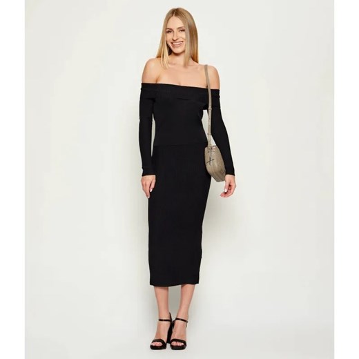Armani Exchange Sukienka ze sklepu Gomez Fashion Store w kategorii Sukienki - zdjęcie 185594158