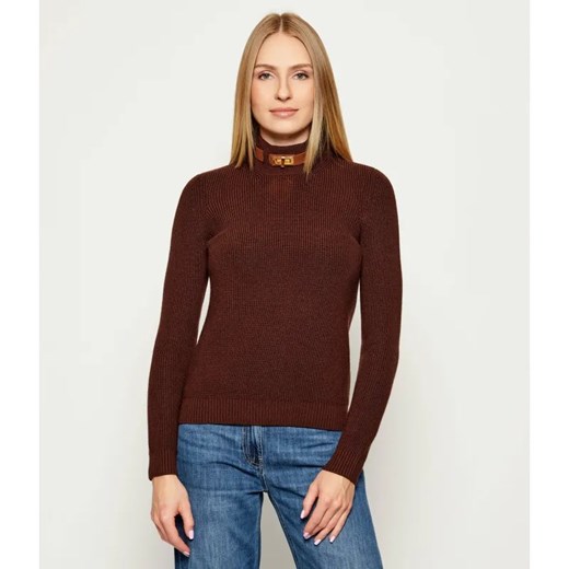 Elisabetta Franchi Golf | Regular Fit | z dodatkiem wełny ze sklepu Gomez Fashion Store w kategorii Swetry damskie - zdjęcie 185594207