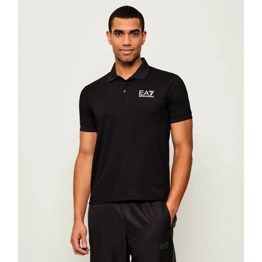 EA7 Polo | Regular Fit ze sklepu Gomez Fashion Store w kategorii T-shirty męskie - zdjęcie 185594219