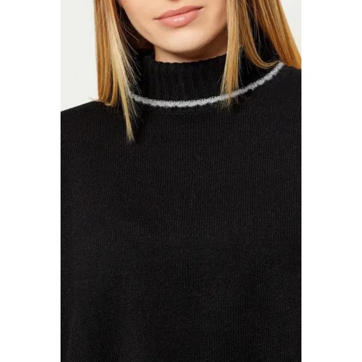 Pinko Wełniany golf FALKLAND | Regular Fit | z dodatkiem kaszmiru Pinko XS Gomez Fashion Store