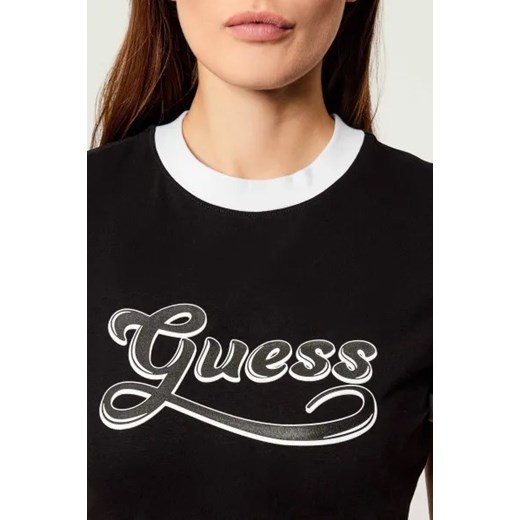 GUESS T-shirt GLOSSY | Cropped Fit Guess L Gomez Fashion Store