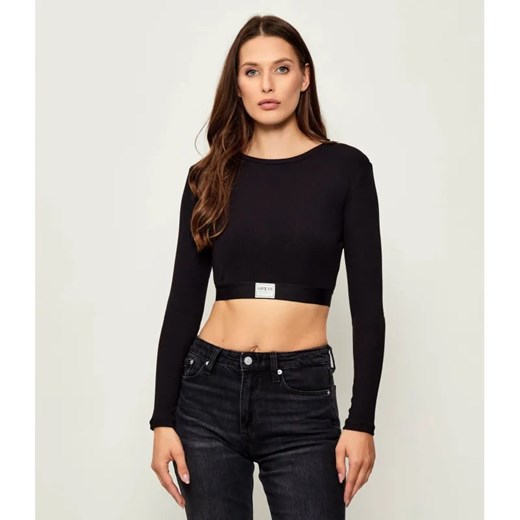 Guess Underwear  Bluzka TESSA | Cropped Fit ze sklepu Gomez Fashion Store w kategorii Bluzki damskie - zdjęcie 185595709
