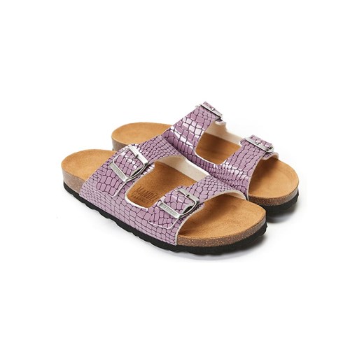Mandel Klapki &quot;Alberto&quot; w kolorze fioletowym Mandel 40 promocyjna cena Limango Polska