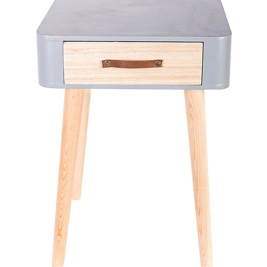 THE HOME DECO FACTORY Stolik nocny w kolorze szarym - 38 x 48 x 38 cm ze sklepu Limango Polska w kategorii Szafy - zdjęcie 185596616