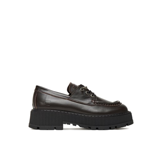 G-Star Raw Półbuty EO-ELIF-9010-25 Brązowy ze sklepu MODIVO w kategorii Półbuty damskie - zdjęcie 185596915