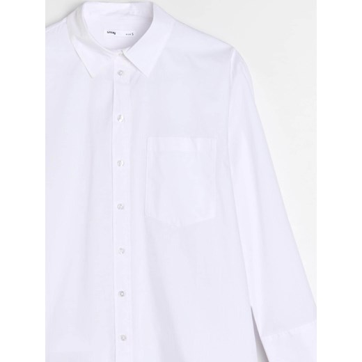 Sinsay - Koszula z długim rękawem - biały Sinsay XS Sinsay