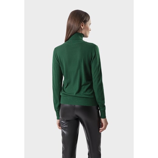Cienki zielony golf Molton S Molton