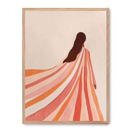 poster lab Druk artystyczny &quot;Stripe dream&quot; w ramce ze sklepu Limango Polska w kategorii Obrazy - zdjęcie 185600568